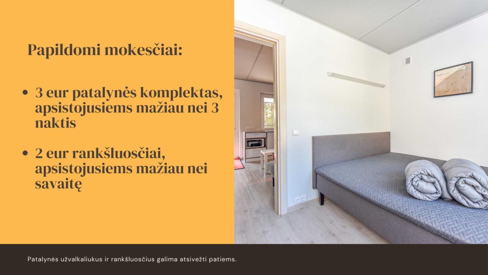 Forus Apartments In Šventoji Exterior foto